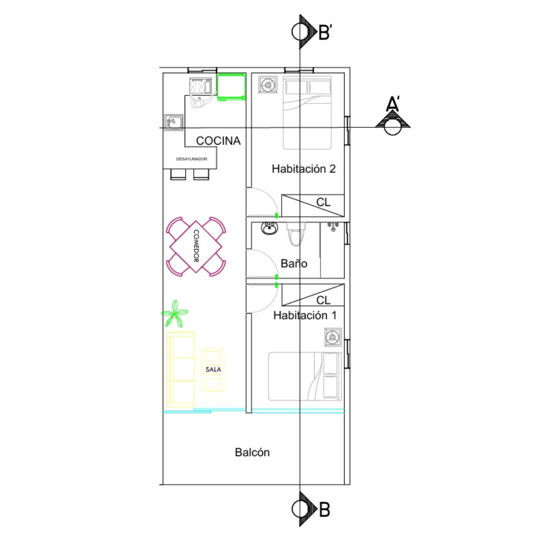 Apartment Of 65 M² With Beachfront In Juan Dolio, Dominican Republic
