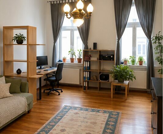 Apartment Of 81 M² With 3.7 M Ceilings & Loft Potential Near Városliget
