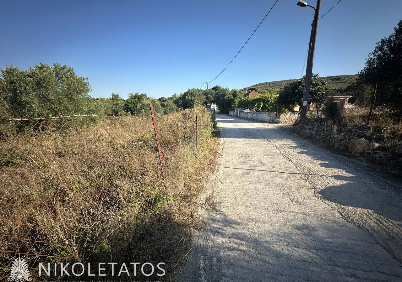 Land Of X With X In Keramies, Greece