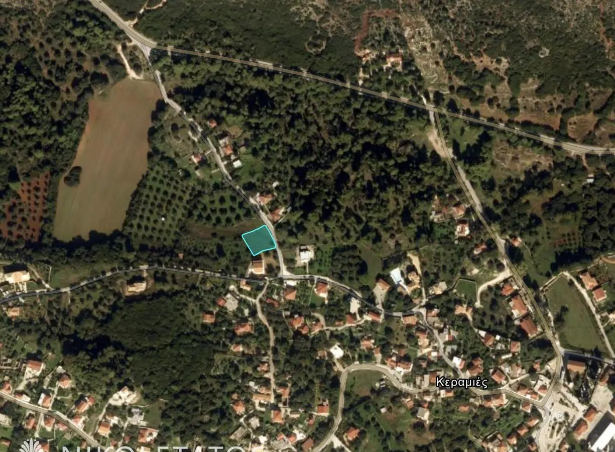 Land Of X With X In Keramies, Greece