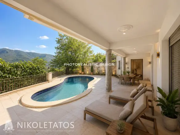 Villa Of [size] With [features] In Haliotata, Greece
