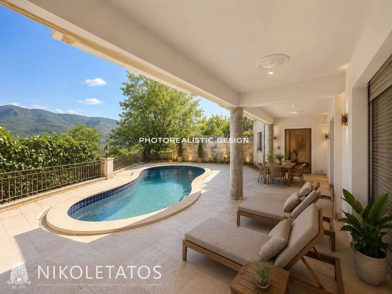 Villa Of [size] With [features] In Haliotata, Greece