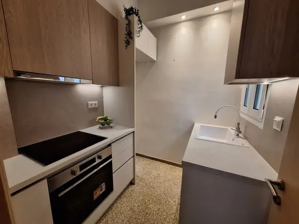 1-bedroom Flat In Ano Patisia, Greece (49 M²)