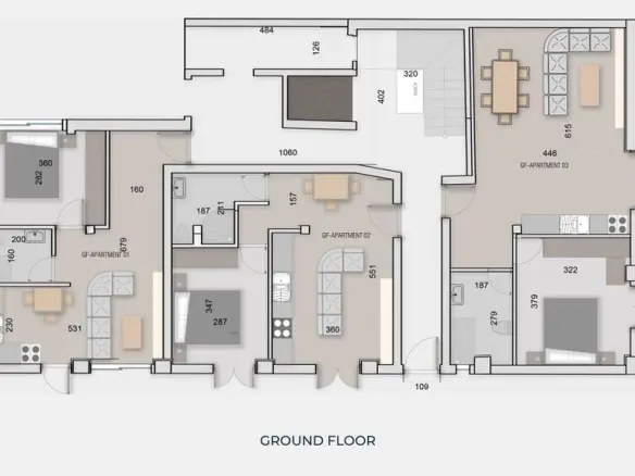 1-bedroom Flat In Kalithea, Greece (37 M²)
