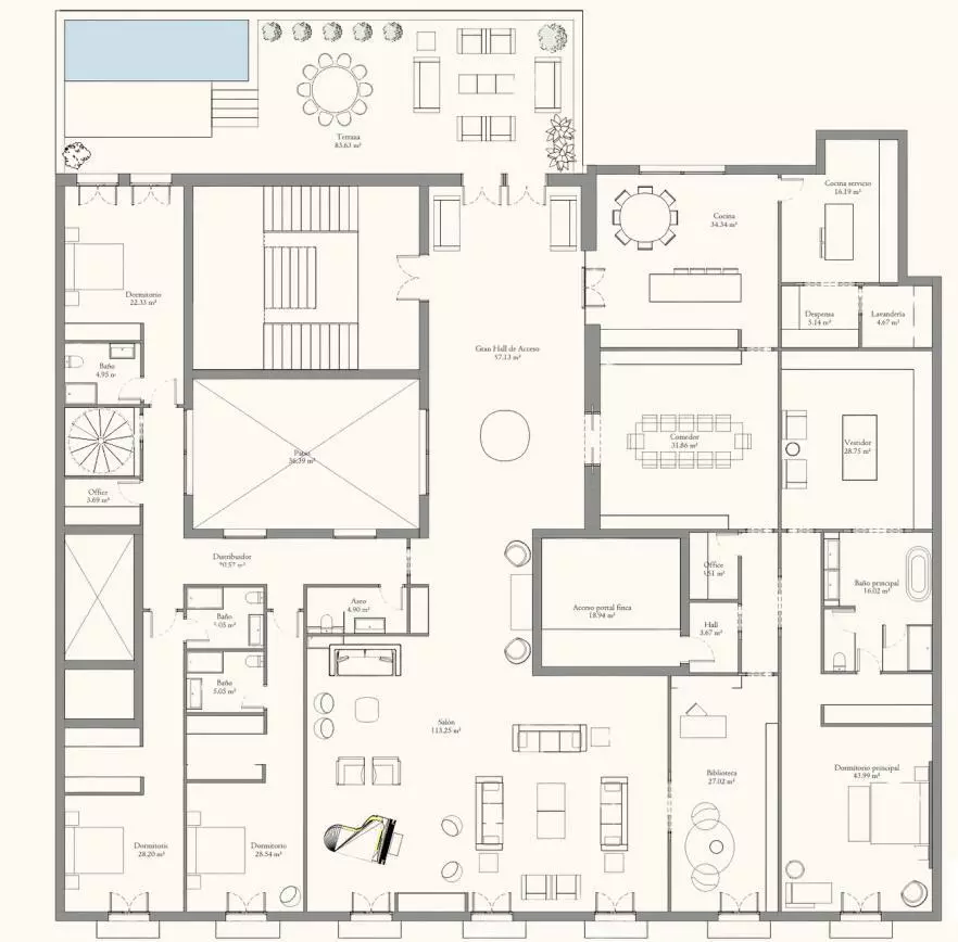 4231553-db3c820a House Of 300 M² With Balcony In Recoletos