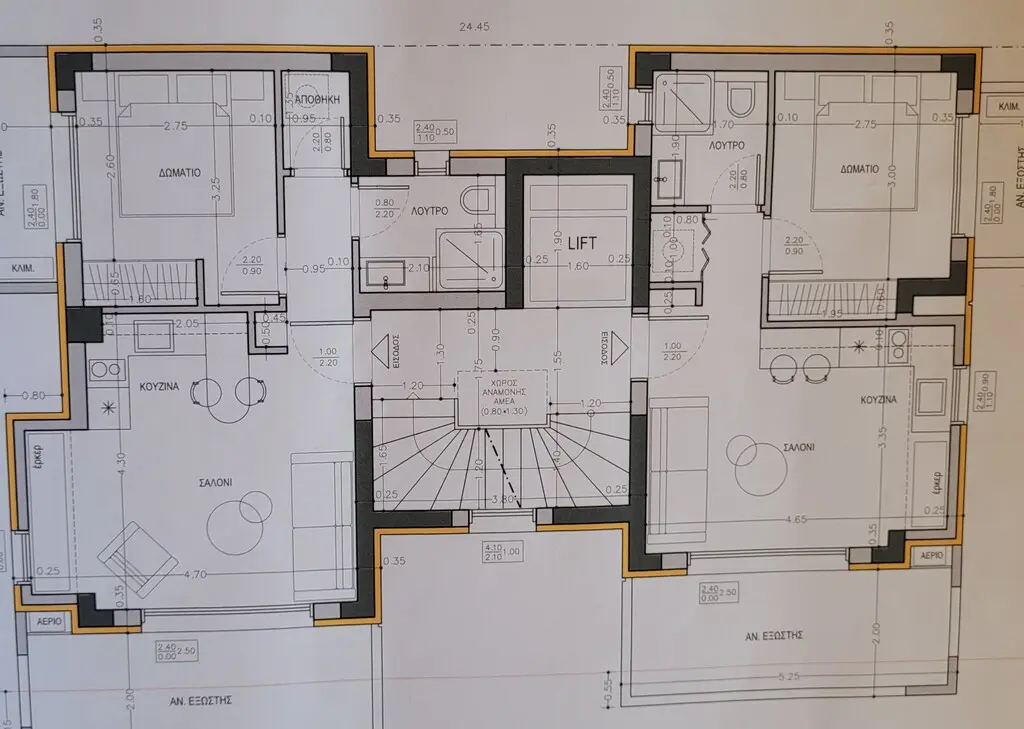 Flat Of 54 M² In The Suburbs Of Thessaloniki