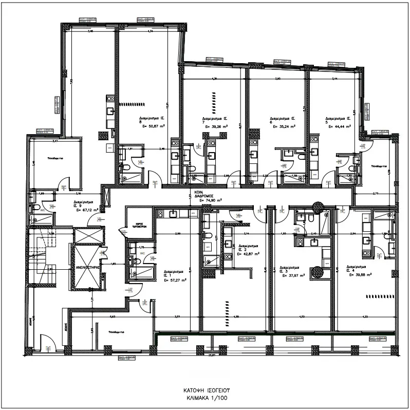 Flat Of 66 M² In Thessaloniki