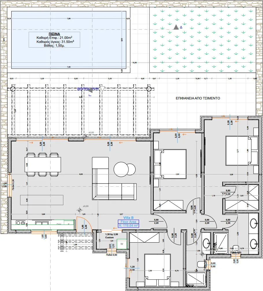 Villa Of 120 M² In Crete