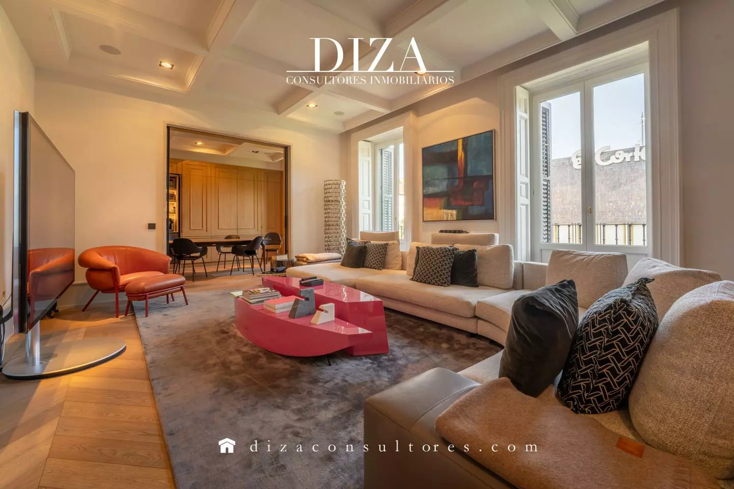 4021925-92d696f2 Apartment Of 150 M² With Balcony In Ortega Y Gasset