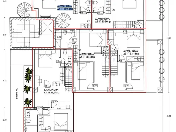 1-bedroom Duplex In Piraeus Port / Center, Greece (62 M²)