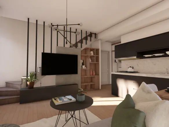 1-bedroom Duplex In Piraeus Port / Center, Greece (62 M²)