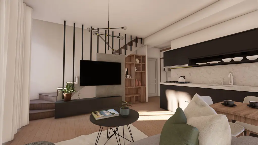 Duplex Of 62 M² In Athens