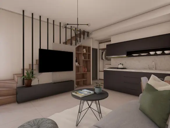 1-bedroom Duplex In Piraeus Port / Center, Greece (62 M²)