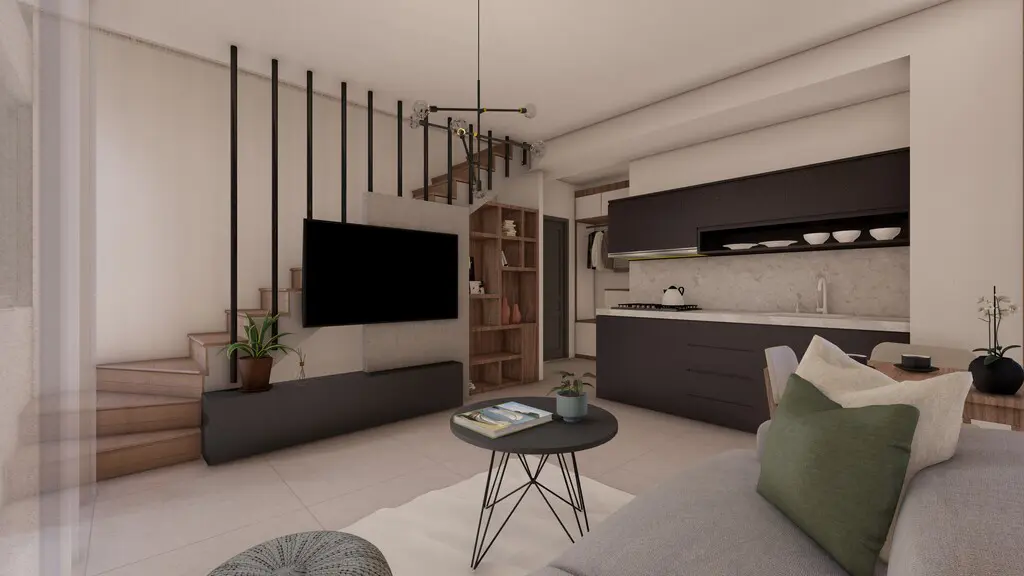 Duplex Of 62 M² In Athens
