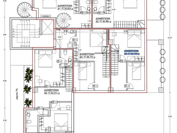2-bedroom Duplex In Piraeus Port / Center, Greece (66 M²)