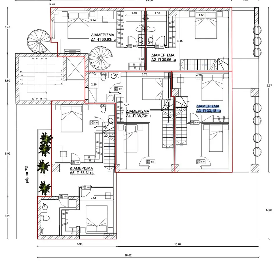 Duplex Of 66 M² In Athens