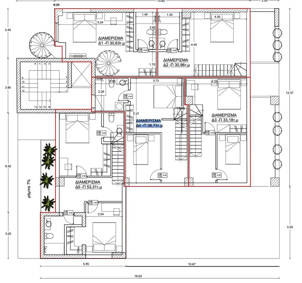 2-bedroom Duplex In Piraeus Port / Center, Greece (66 M²)