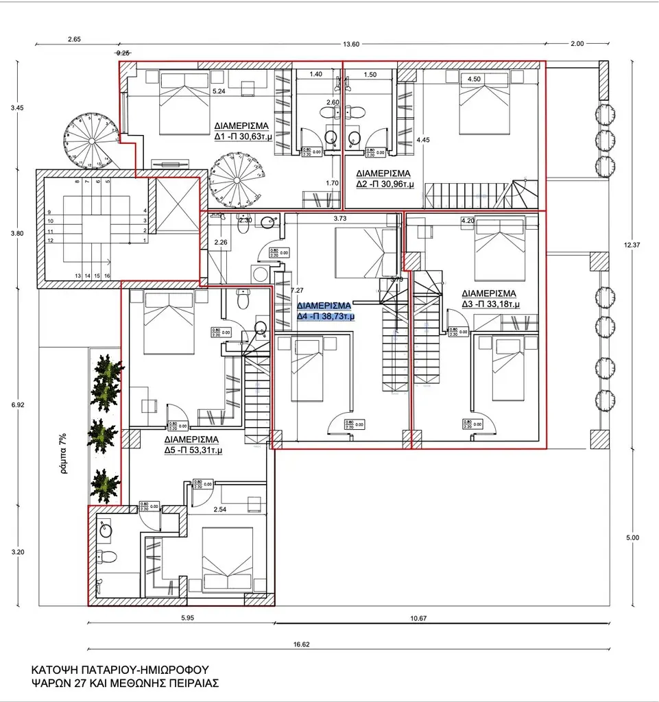 2-bedroom Duplex In Piraeus Port / Center, Greece (66 M²)