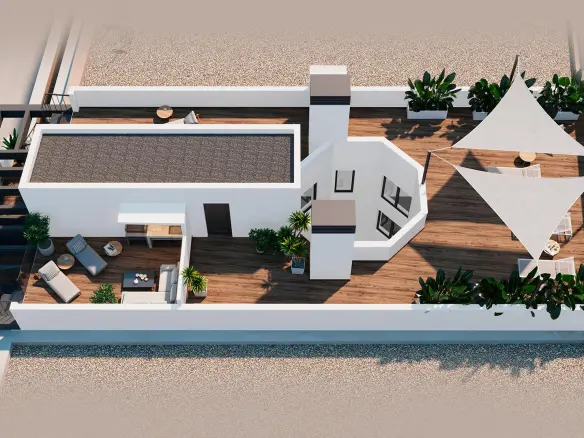 2-bedroom Penthouse In Torrevieja, Spain (87 M²)