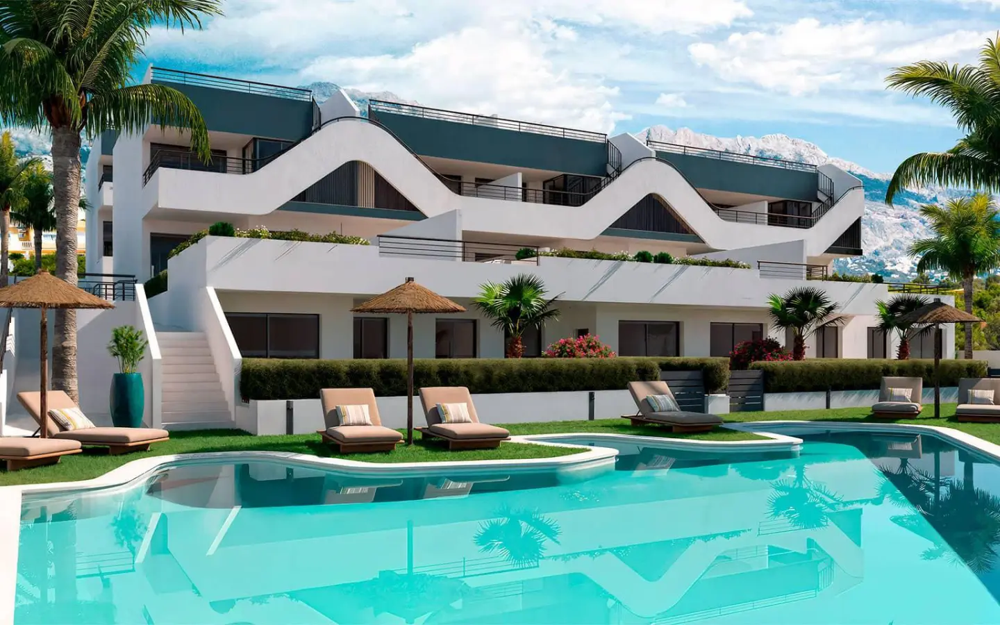Penthouse Of 73 M² In L’alfas Del Pi
