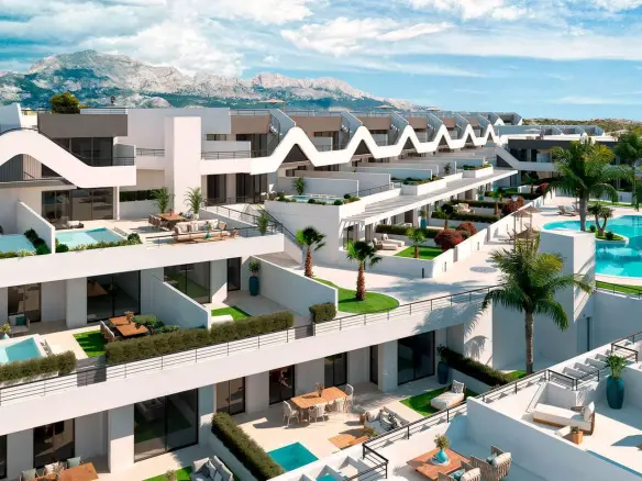 2-bedroom Penthouse In L’alfas Del Pi, Spain (73 M²)