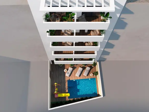 2-bedroom Penthouse In Torrevieja, Spain (87 M²)