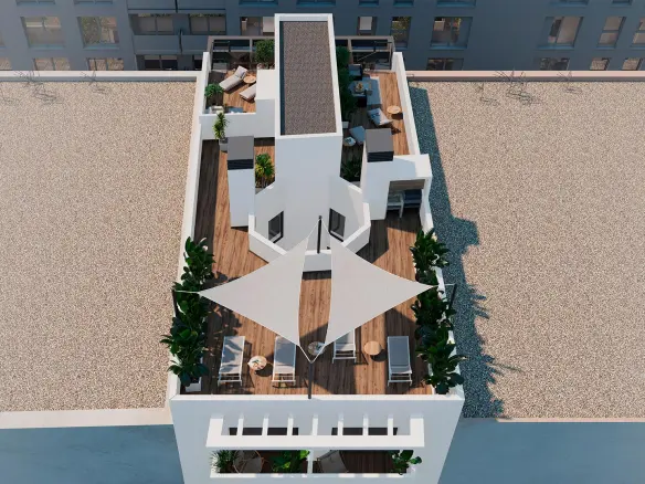 2-bedroom Penthouse In Torrevieja, Spain (87 M²)