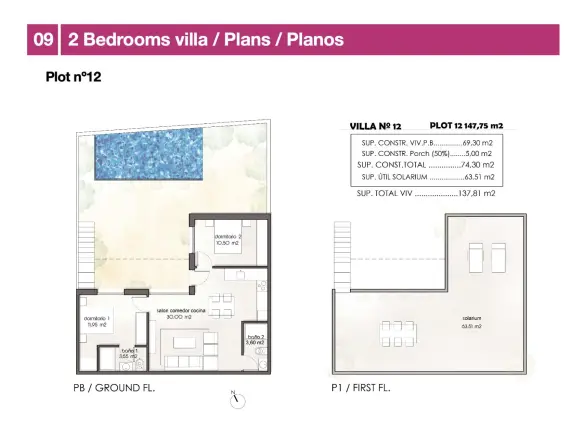 2-bedroom Terraced House In Pilar De La Horadada, Spain (137 M²)