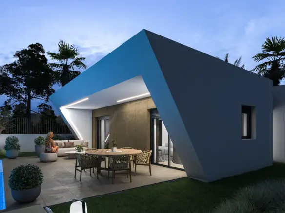 3-bedroom Villa In Hondon De Las Nieves, Spain (108 M²)