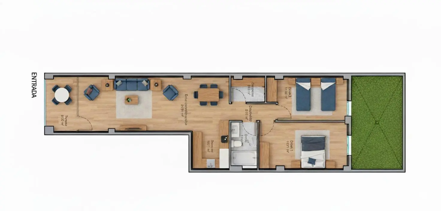 Apartment Of 104 M² In Elche, Spain