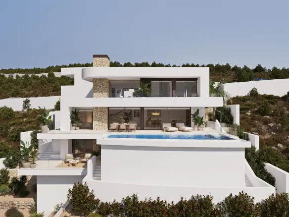 Vila s površino 588 m² v Benitachellu, Španija