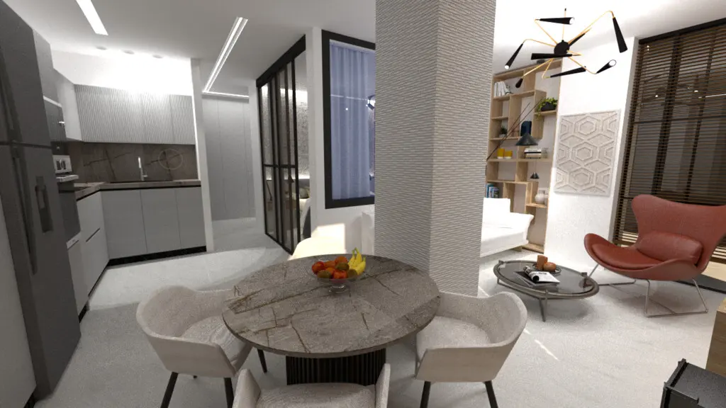 Flat Of 128 M² In Athens
