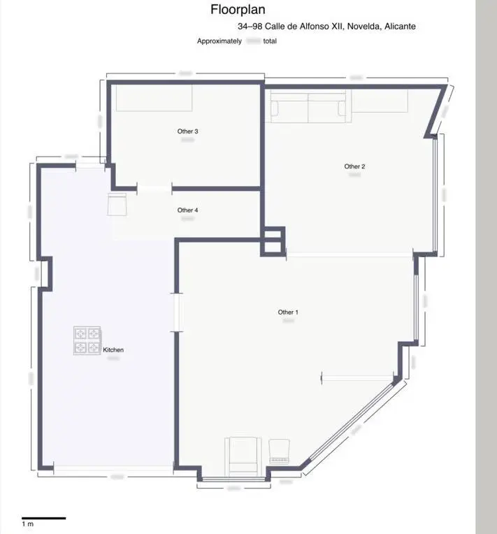Commercial Unit Of 88 M² In Novelda, Spain