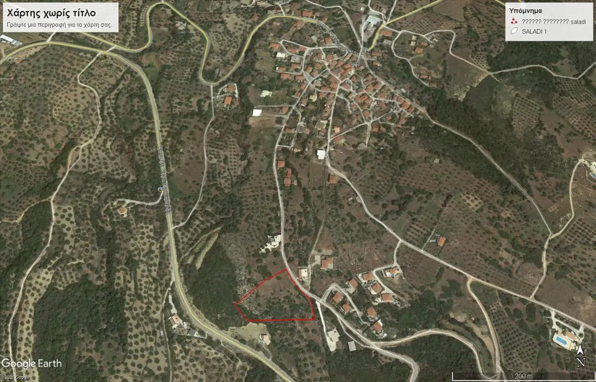 Land Of 4500 M² In Western Peloponnese