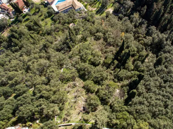 Land In Corfu, Greece