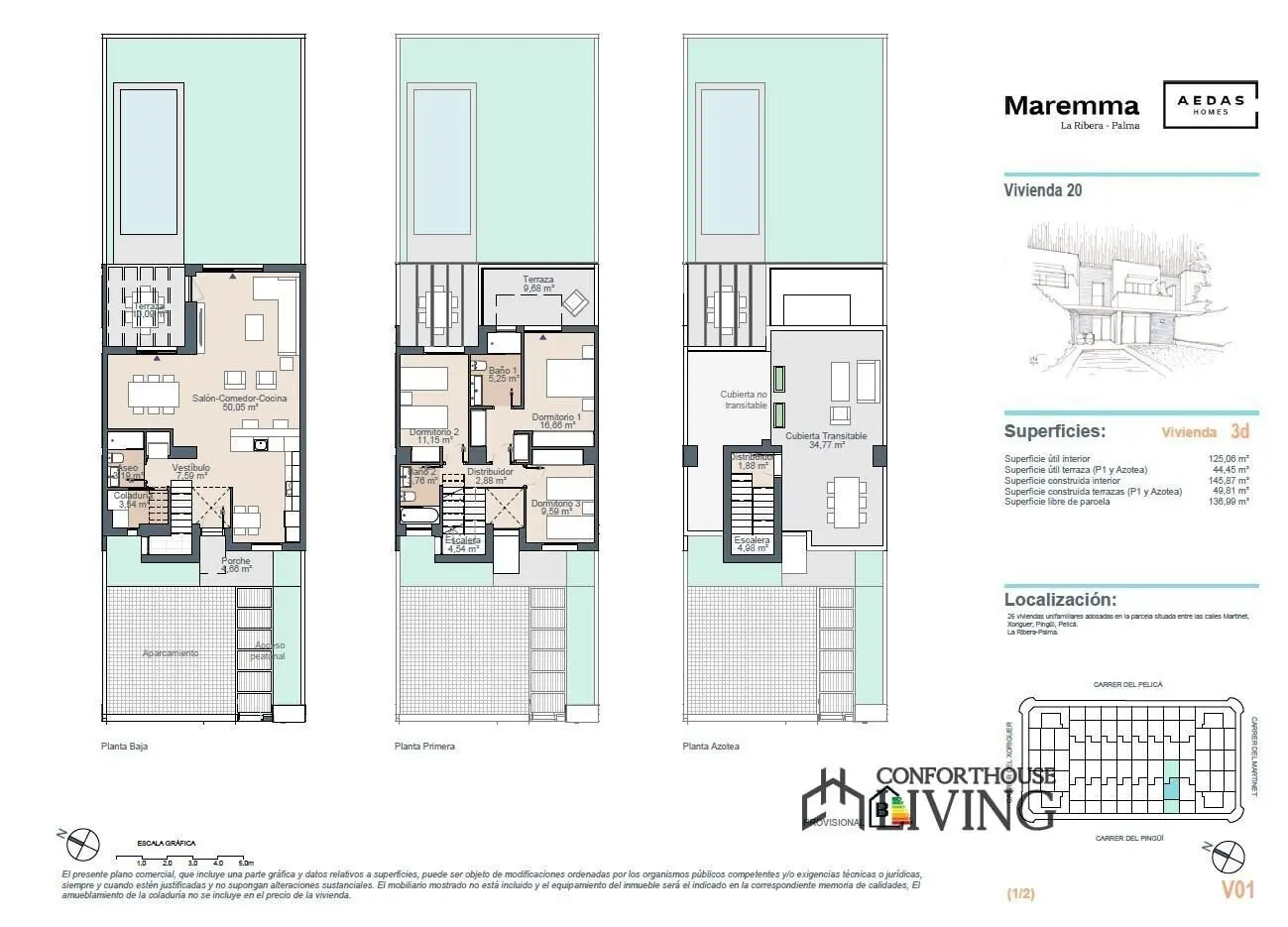 Terraced House Of 145 M² In Palma De Mallorca, Spain