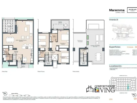 3-bedroom Terraced House In Palma De Mallorca, Spain (145 M²)