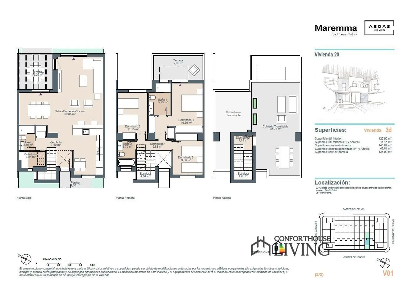 Terraced House Of 145 M² In Palma De Mallorca, Spain