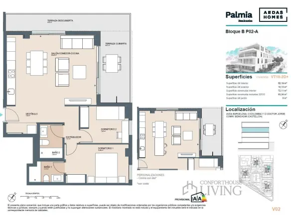 2-bedroom Flat In Benicassim, Spain (83 M²)