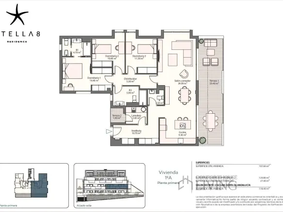 3-bedroom Flat In Benalmádena, Spain (130 M²)