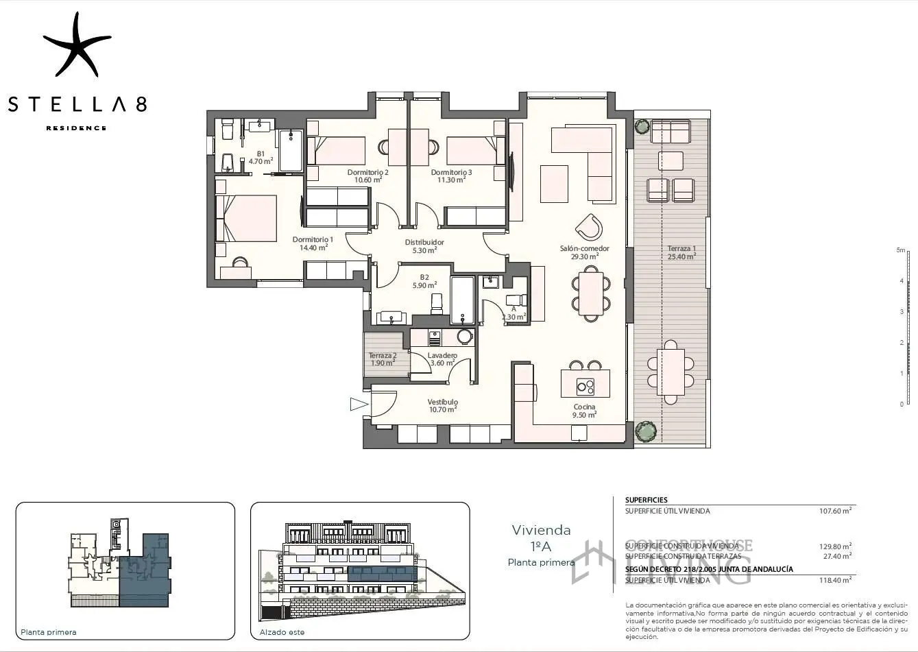 Flat Of 130 M² With Balcony In Benalmádena