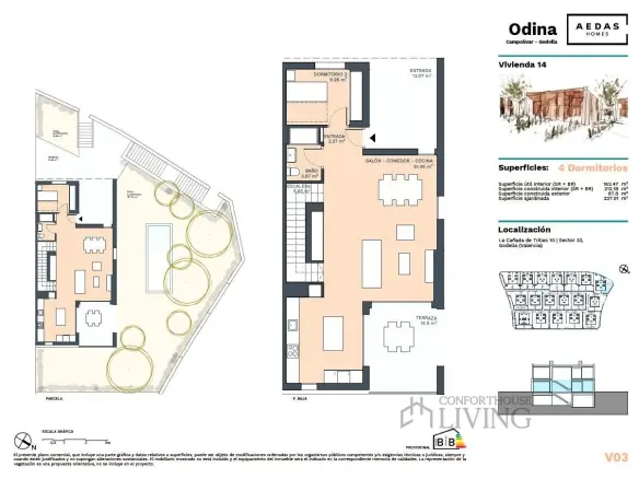 4-bedroom Semi In Godella, Spain (212 M²)