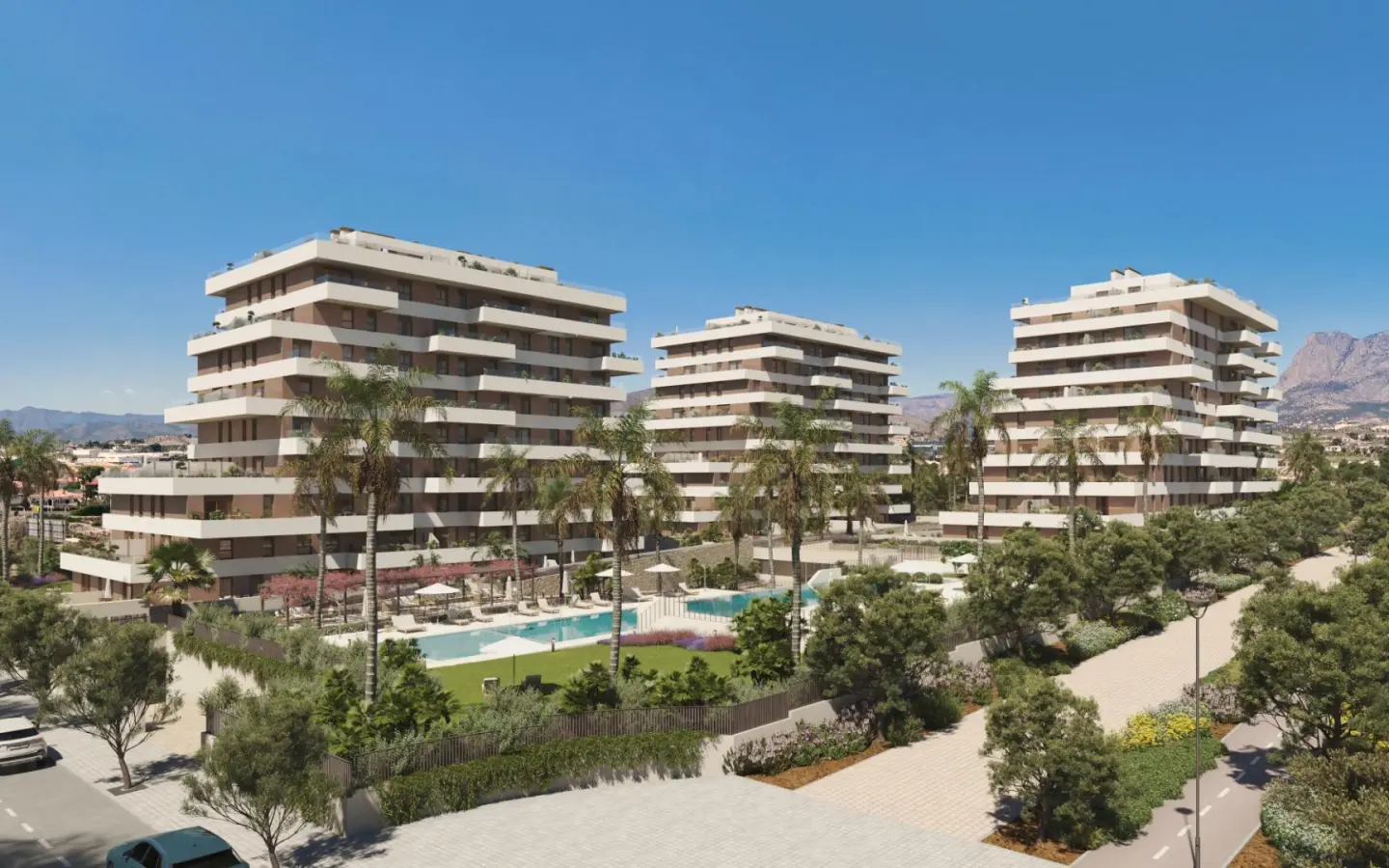 Flat Of 95 M² In Villajoyosa, Spain