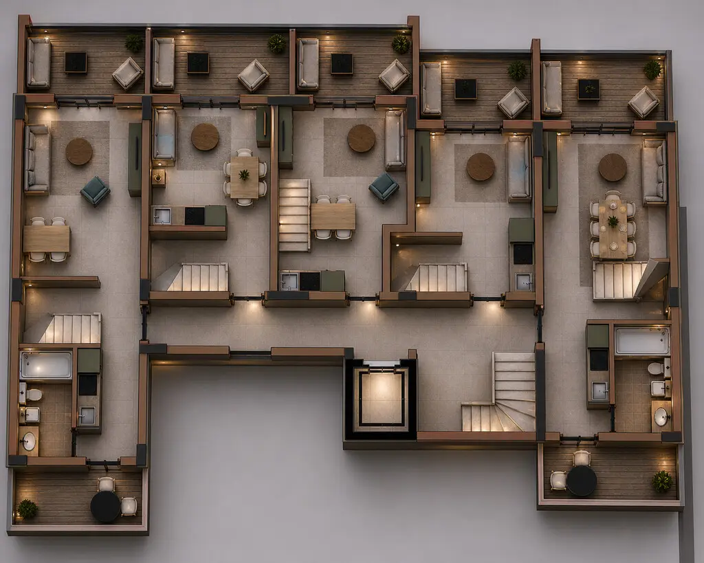 Flat Of 30 M² With Olympic Coast In Location