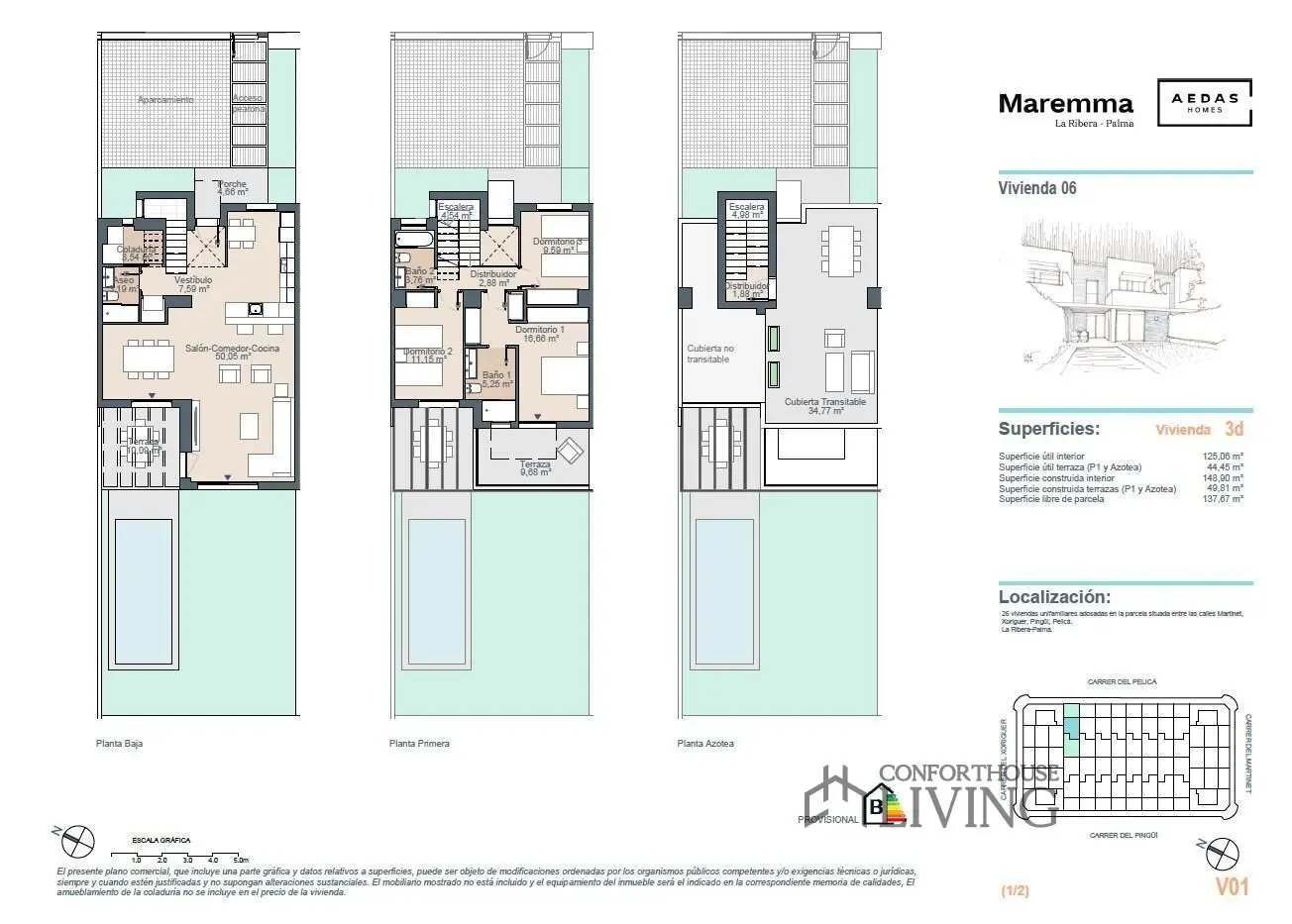 Terraced House Of 149 M² In Palma De Mallorca, Spain