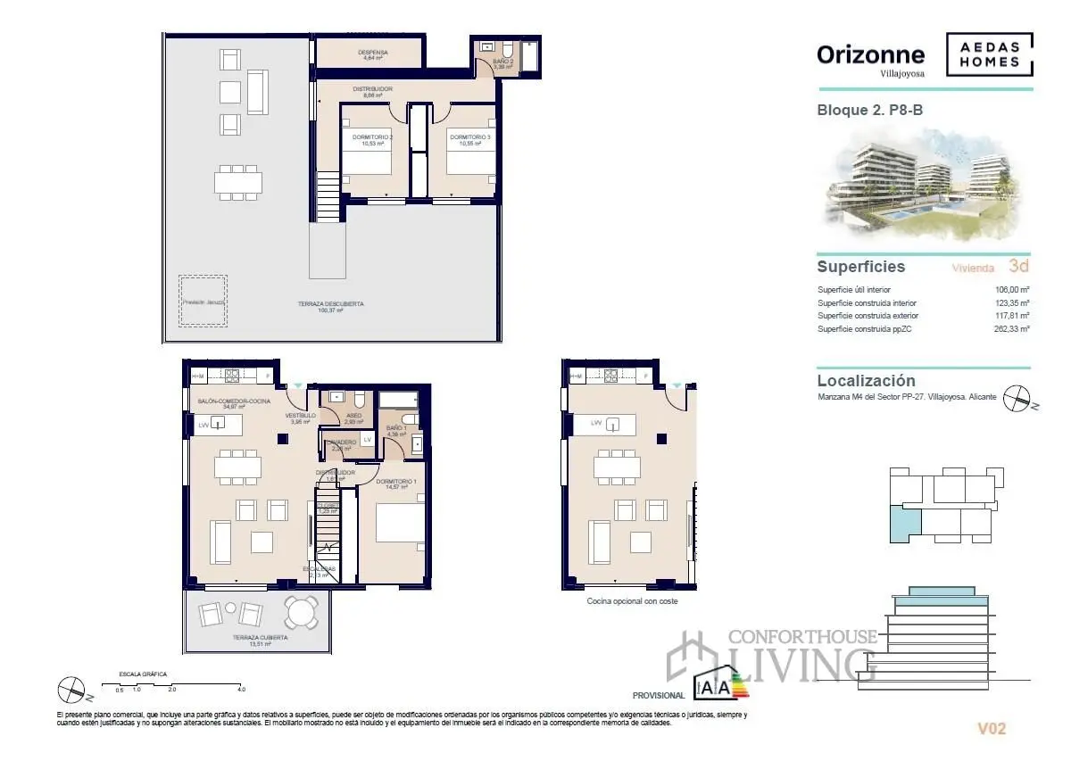 Penthouse Of 123 M² In Villajoyosa, Spain