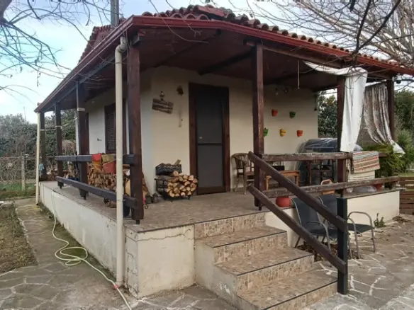 Detached House Of 25 M² With Garden In The Suburbs Of Thessaloniki