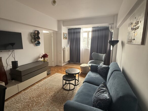 Fully Renovated 2-bedroom Apartment For Sale Near Piața Romană, Central Bucharest