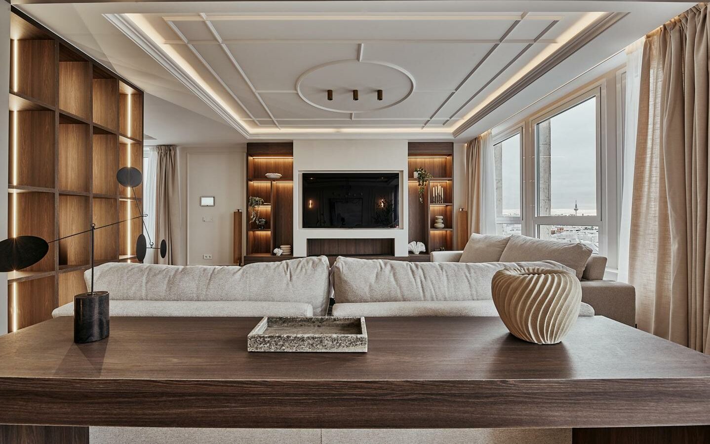 Apartment Of 120 M² With Views In Madrid