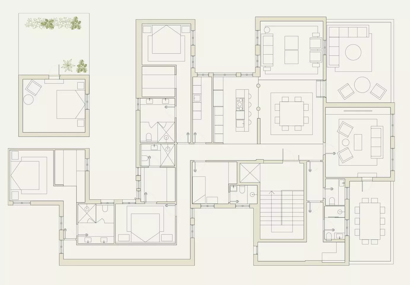 4235605-6f2d4dbe Penthouse Of 120 M² With Exclusive Brand New Features In Almagro